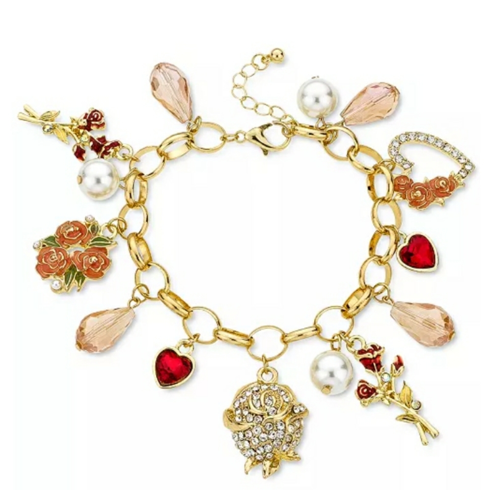 Bracelet Roses hearts
